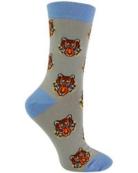 Miss Sparrow - 1 Pack Ladies Novelty Animal Patterned Bamboo Socks - Lyst