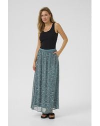 Kaffe - Rok A-Shape/ Graphic Multicolour - Lyst