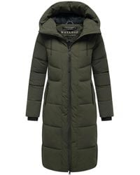 Navahoo - Damen Winter Steppmantel Schokokuss – Elegant, Warm & Funktional - Lyst