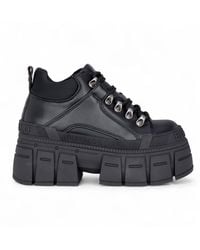 Buffalo - Chunky Platform Gothic Ankle Boots - Lyst