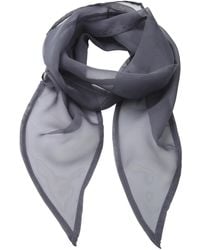 PREMIER - Ladies/ Work Chiffon Formal Scarf (Steel) - Lyst