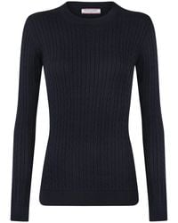 Felix Hardy - Pullover Zopfmuster Pullover Mit Rundhals - Lyst