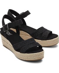 TOMS - Audrey Textile Wedges - Lyst