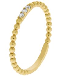 Fascination by Ellen K. - Ring 375 Mit Weißem Zirkonia - Lyst