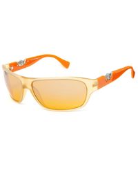 Police - Orange Injected Sunglasses - Lyst