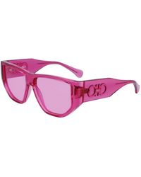 Ferragamo - Injected Sunglasses - Lyst