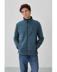TOMMY LIFE - Plush Zip-Front Sweatshirt - Lyst