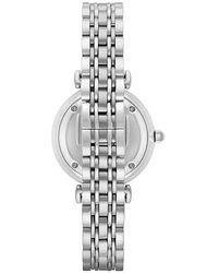 Emporio Armani - Ar1925 T-Bar Stainless Steel Ladies Watch - Lyst