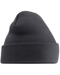 BEECHFIELD® - "Original" Mütze Mit Bündchen (Graphitgrau) - Lyst