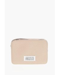 Maison Margiela - Mm11 Umhängetasche 5A Aus Strukturiertem Leder Mit Canvas-Detail - Lyst