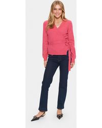 Saint Tropez - Vest Larnasz Regular Fit Pink - Lyst