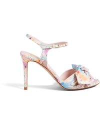 Ted Baker - Nestar Art Print Stilleto Multicolous Heels Schuhe - Lyst