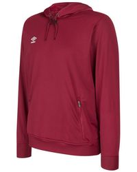 Umbro - Club Essential Hoodie (New Claret) - Lyst