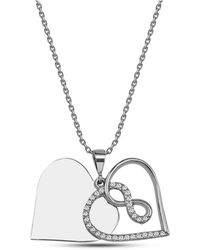 dKeniz - Anhänger Mit Kette 925/- Sterling Herzkette - Lyst