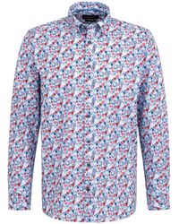 Bugatti - Herren Casual Overhemd Met Bloemenprint - Lyst