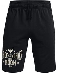 Under Armour - Project Rock Terry Shorts Cotton - Lyst