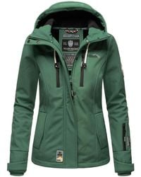 Marikoo - Damen Softshelljacke – Kleine Zicke, Warm Mit Kapuze & Fleecefutter - Lyst