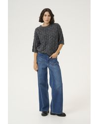 Kaffe - Pullover Loose Fit Dark - Lyst