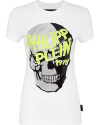 Philipp Plein - T-shirt Ronde Hals Skull - Lyst