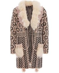 faina - Vest Roze Zwart - Lyst