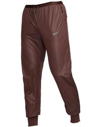 Nike - Plain Dark Running Trousers - Lyst