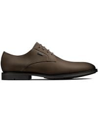Clarks - Ronnie Walk Gtx Shoes Dark Nub G Nubuck - Lyst