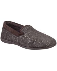 Cotswold - Stanley Moc Toe Full Slipper Textile - Lyst