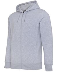 Umbro - Club Leisure Full Zip Hoodie Marl/ - Lyst