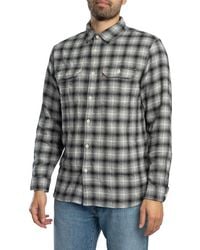 Levi's - Levi's Jackson Worker Geruit Overhemd - Lyst