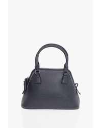 Maison Margiela - Mm11 5Ac Umhängetasche Aus Strukturiertem Leder Mit Canvas-Detail - Lyst