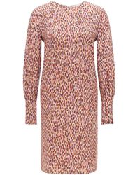 BOSS - "C_Delaca" Kleid Für Damen (Bunt) - Lyst