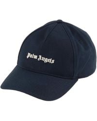 Palm Angels - Marineblaue Kappe Mit -Logo - Lyst