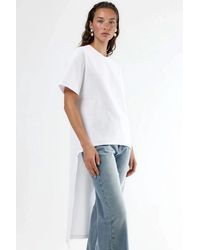 Busem - Oversized Crew Neck Tunic With Slit - Lyst