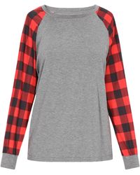 myMo - Bluse Frauen Grau - Lyst
