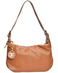 Carla Ferreri - Braune Lederhandtasche - Lyst