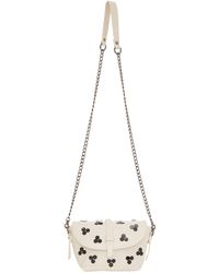 Dreimaster - Handtasche Frauen Wollweiß - Lyst