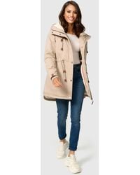Navahoo - Ireliaa Dames Parka – Windafstotende Winterjas Met Teddyvoering En Capuchon - Lyst