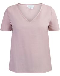 Usha - Blouse Shirt Oud Roze - Lyst