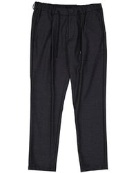 Herno - Wollen Casual Broek - Lyst