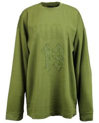 PUMA - Fenty By Rihanna Long Sleeve Graphic Crew Neck T-Shirt 575138 03 A67A - Lyst