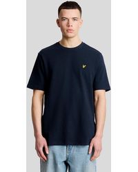 Lyle & Scott - Textured Jacquard T-Shirt - Lyst