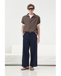 Giesto - Relaxed Fit Short Sleeve Poplin Shirt - Lyst
