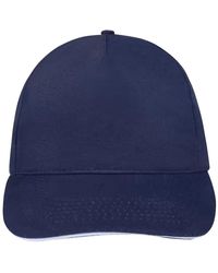 Sol's - "Sunny" Baseball-Mütze (Dunkelblau/Weiß) - Lyst