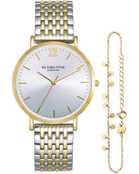 Victoria Hyde London - Primrose Watches Classic Bicolor Stainless Steel - Lyst