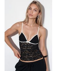 Busem - Fitted Cut-Out Cami Top - Lyst