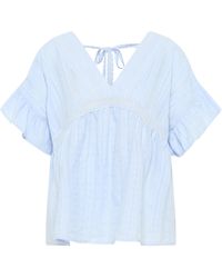 Dreimaster - Tuniek Dames Lichtblauw - Lyst