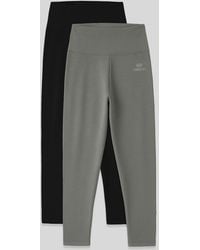 TOMMY LIFE - High-Waist Capri Sports Leggings - Lyst