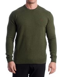 U.S. POLO ASSN. - Knitted Crew Neck Sweater Us40173035 - Lyst