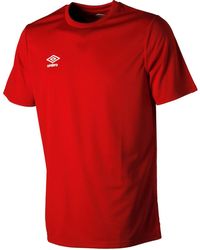 Umbro - Club Short-Sleeved Jersey (Vermillion) - Lyst