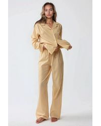 Hiccup - Striped Cotton Pajama Set - Lyst